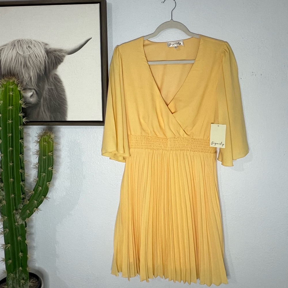 Yellow dress